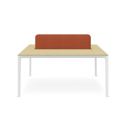 Add T square with partition | Desks | lapalma
