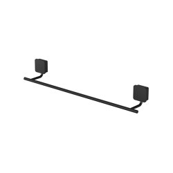 Topaz Black | Handtuchhalter 45 cm Schwarz | Towel rails | Geesa