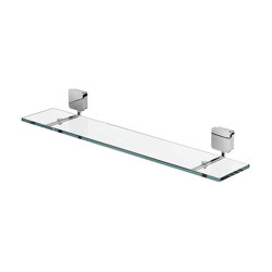 Topaz Chrome | Bathroom shelf 60 cm Chrome | Bathroom accessories | Geesa