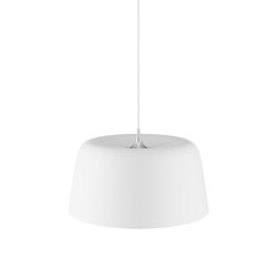 Tub Lamp Ø44 EU White | Lámparas de suspensión | Normann Copenhagen
