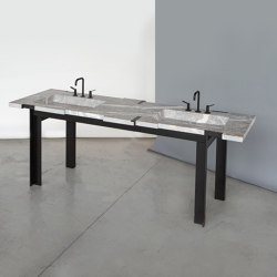 Bathroom furniture | Herma - doppio lavabo | Wash basins | Margraf