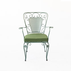 Magnolia | Outdoor Chair | open base | Topos Workshop