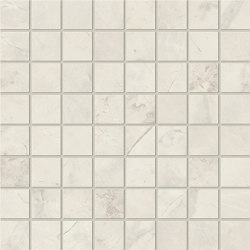 Marvel X Calacatta Perla Mosaico Lappato | Shape square | Atlas Concorde