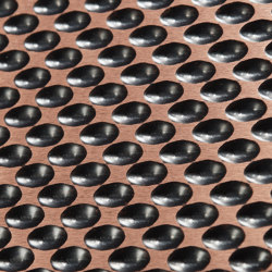 Nordic Brown | 6010 | Metal tiles | Inox Schleiftechnik