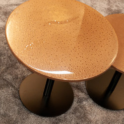 MIDAS Metall Table I Bronze | Tabletop round | Midas Surfaces