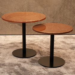 MIDAS Metall Table I Copper | Tabletop round | Midas Surfaces