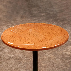 MIDAS Metall Table I Copper-Swarowski