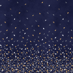Tangram Bleu Nuit | Wall coverings / wallpapers | ISIDORE LEROY