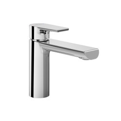 Liberty | Single-lever basin mixer with draw bar outlet fitting, Chrome | Wash basin taps | Villeroy & Boch
