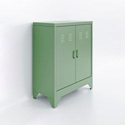 Cabinet #2012 | Green Matt | Cabinets | Fleysen