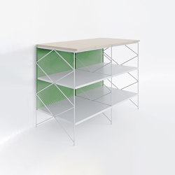 Kitchen Cabinet #1610 | Green Matt | Kitchen furniture | Fleysen