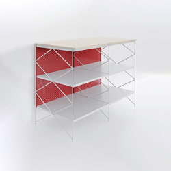 Kitchen Cabinet #1610 | Red | Kitchen cabinets | Fleysen