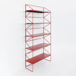 Shelving unit #1210 | Red