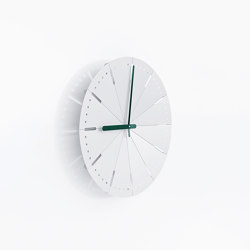 Wall clock #1410 | Grey Matt | Clocks | Fleysen