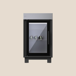 Rimo Cool Outdoor Kitchen | Slate Grey | With Fridge | With Stand Feet | Wine coolers | ATOLL