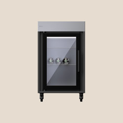 Rimo Cool Outdoor Kitchen | Slate Grey | With Fridge | With Wheels | Outdoor kitchens | ATOLL