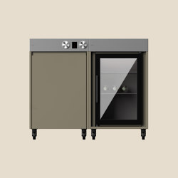 Rimo Gourmet Outdoor Kitchen Bundle | Olive | Cook + Cool | Hobs | ATOLL