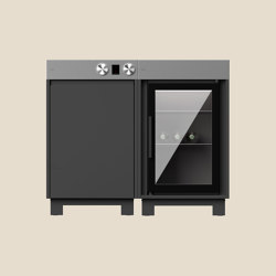 RIMO GOURMET Outdoor-Küche bundle | slate | Cook + Cool | Kochfelder | ATOLL