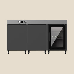Rimo Lover Outdoor Kitchen Bundle | Slate | Cook + Cool + Store | Modular outdoor kitchens | ATOLL