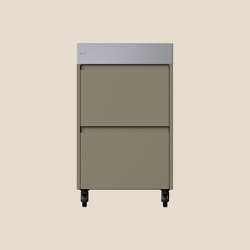 Rimo Store Outdoor Kitchen | Olive | With Drawers | With Wheels | Kitchen trolleys | ATOLL