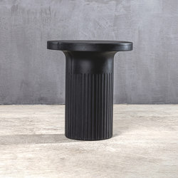 Brutal | Colonna 45 Black Side Table 16050182 | Side tables | Set Collection
