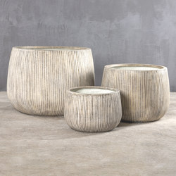 Brutal | Nerja Pots Set of 3 FS351 | Material concrete | Set Collection