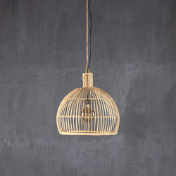 Kanso | Cage 40 Hanging Lamp ΜL521858 | General lighting | Set Collection
