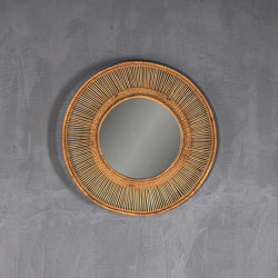 Malawi | Mirror Round Natural Large | Mirrors | Set Collection
