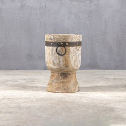 Slow Reclaimed | Hanao 45 Stool | closed base | Set Collection