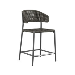 Rondo Counter Stool with Arms | Seating | JANUS et Cie