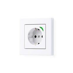 A 550 | JUNG HOME SCHUKO® socket Energy in white | Schuko sockets | JUNG