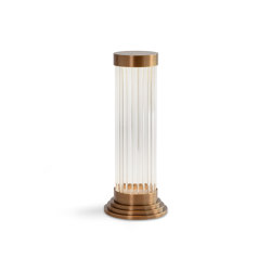 Porto | Portable Table Light - Antique Brass | Table lights | J. Adams & Co