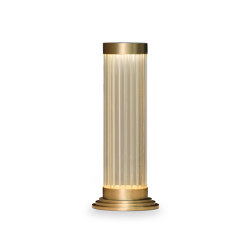 Porto | Portable table light - Antique Brass | Table lights | J. Adams & Co.