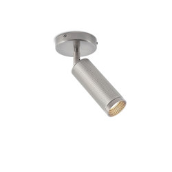 Spot | Single Ceiling Light - Satin Nickel | Plafonniers | J. Adams & Co