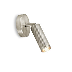 Spot | UnSwitched Wall Light - Satin Nickel | Appliques murales | J. Adams & Co