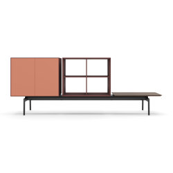 Semiton Modular cabinet – 3 units | Tables consoles | Arper