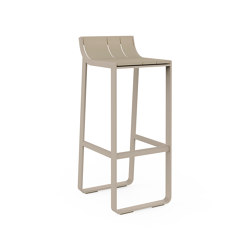 Flat Hocker mit Rückenlehne | Bar stools | GANDIABLASCO
