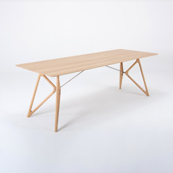 Tink table | 240x90x75 | oak | Tabletop rectangular | Gazzda