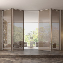 Tap  | Titanio Tap folding doors & Sigaro wall paneling