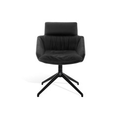 FAYE CASUAL
Side chair with low armrests | Chairs | KFF