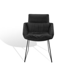 FAYE CASUAL
Side chair with low armrests | Stühle | KFF