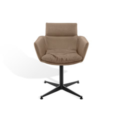 FAYE Side chair with armrests