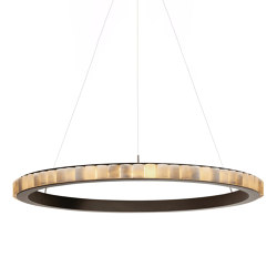 Avalon XL chandelier bronze | Suspended lights | CTO Lighting