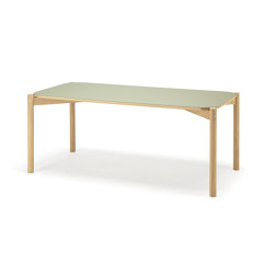 Castor Table Linoleum 180