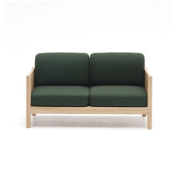 Castor Lobby Sofa 2-Seater | with armrests | Karimoku New Standard