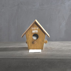 Kanso | Bird House Toilet Roll Teak | Bird houses / feeders | Set Collection