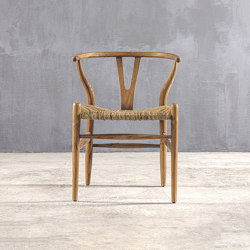 Slow | Layla 7251 Armchair Teak Natural Straw | Armchairs | Set Collection