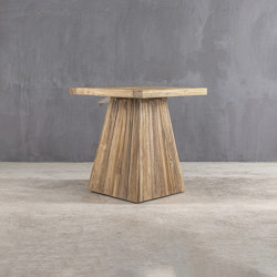 Slow Reclaimed | Prisma Table Reclaimed Teak 70 | Mesas comedor | Set Collection