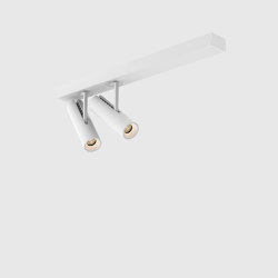 Holon 40 directional double, surface mounted | Ceiling lights | Kreon