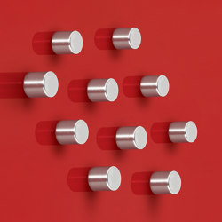 SuperDym magnets C5 "Strong", Zylinder-Design, silver, 10 pcs. |  | Sigel
